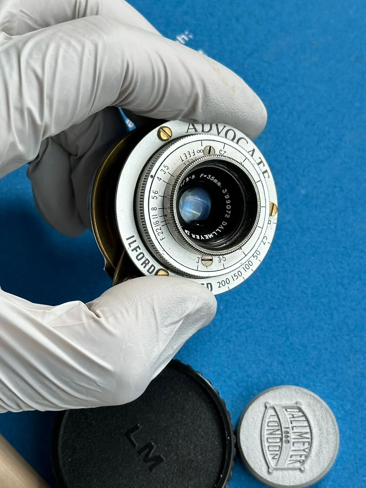 Ilford Advocate Lens - Leica M Mount Range Finder Coupled - Image 2