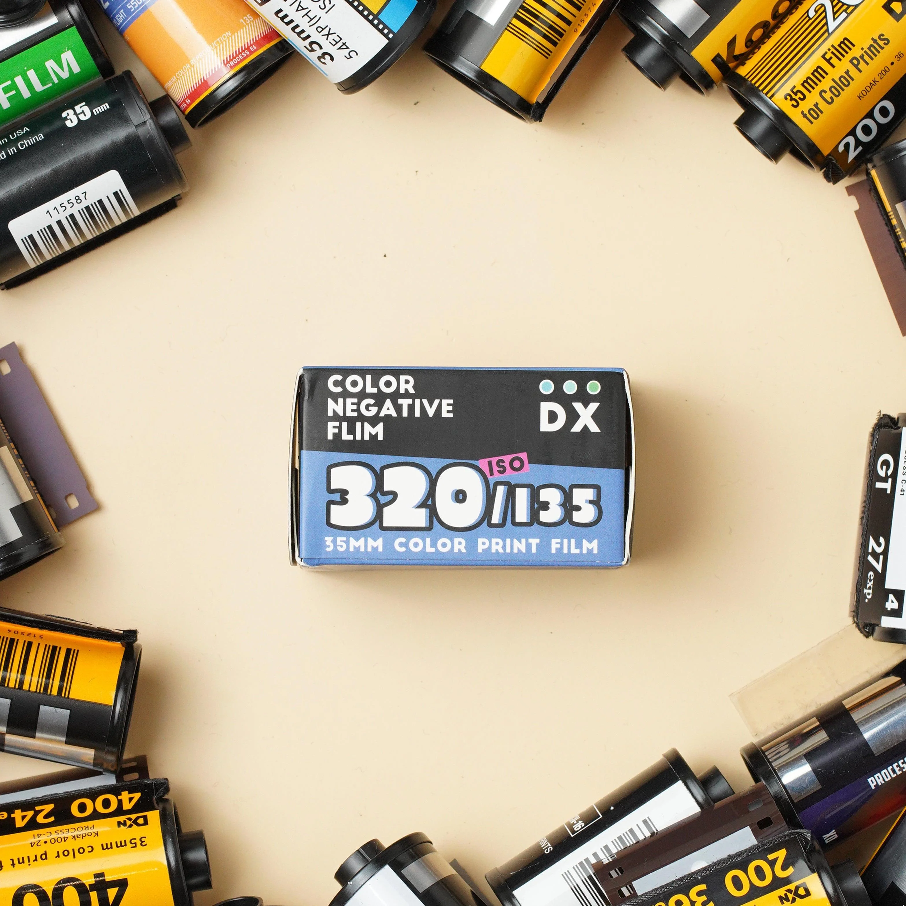 Cinefilm ISO 320 35mm Color Film