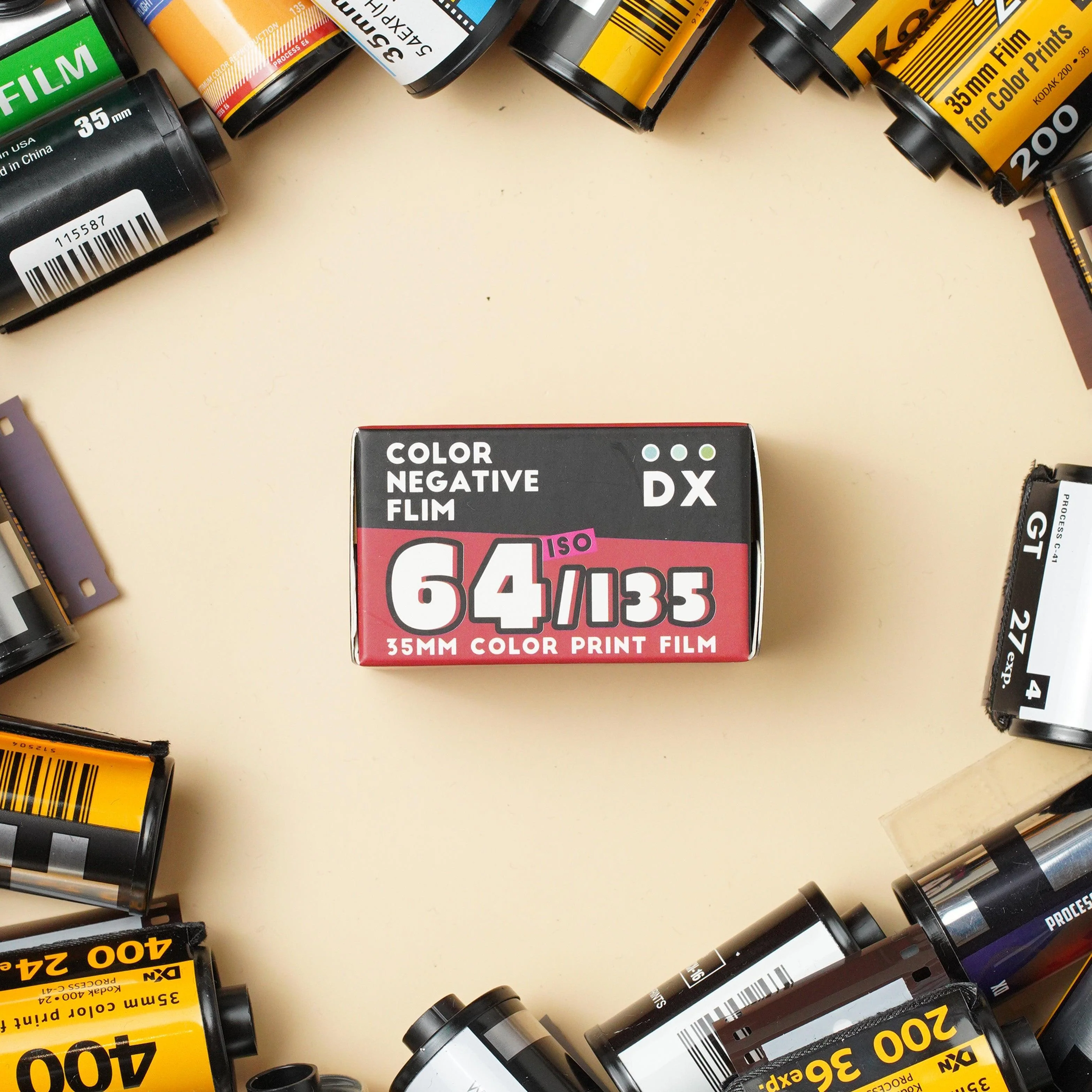 Cinefilm ISO 64 35mm Fine Grain Film