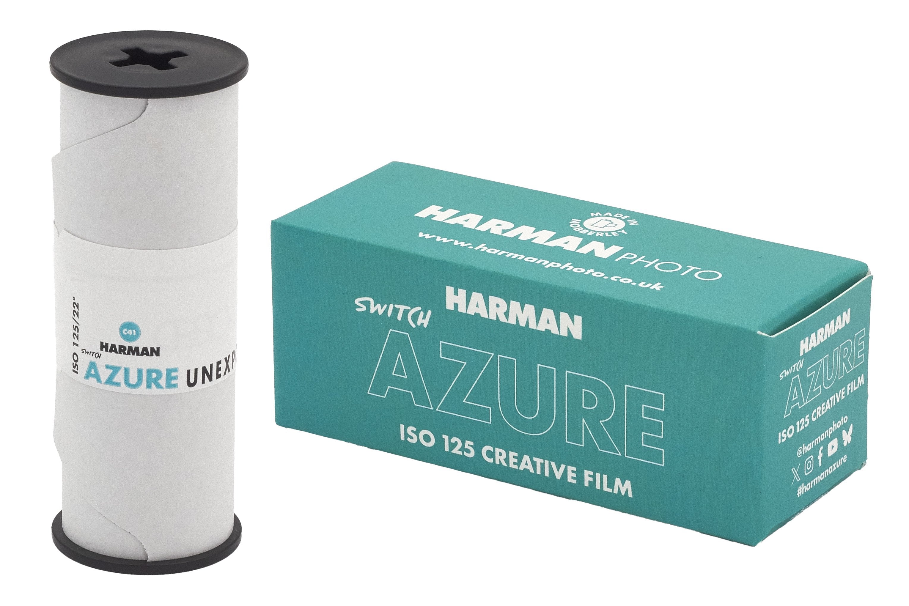 Harman Swith Azure 125 Colour Negative Film (120 Roll Film)
