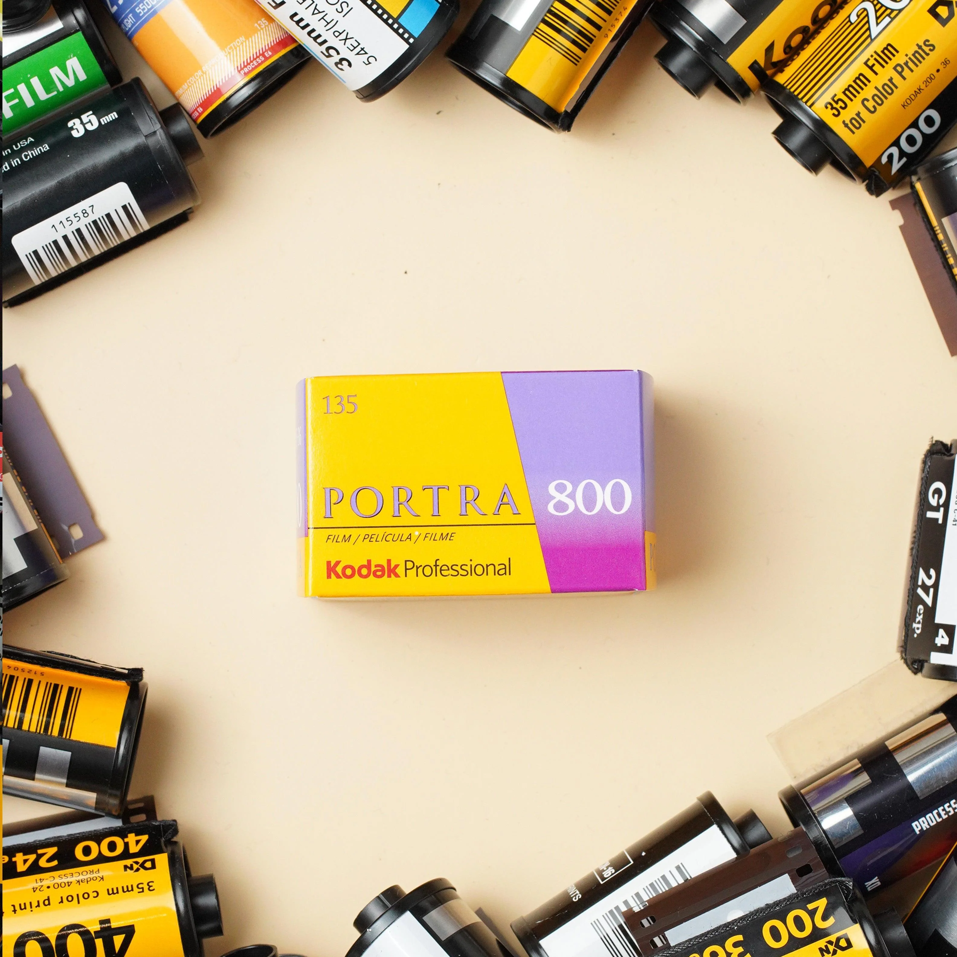 Kodak Portra 800 35mm High-Speed Portrait Film