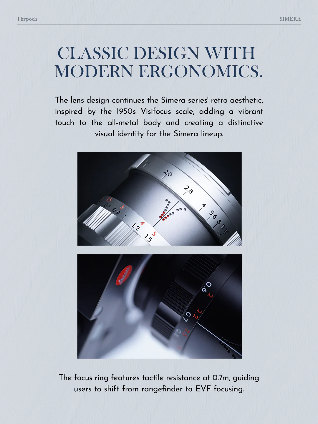 Thypoch Full-frame Photography Lens Simera 75mm f1.4 for Leica M Mount - Image 5